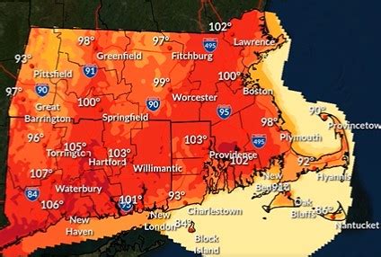 Massachusetts faces heat advisory with heat index values soaring above 100 degrees, Michelle Wu declares heat emergency for Boston